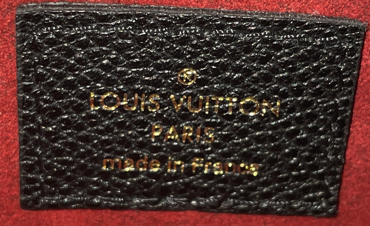 Madeleine Handbag Bicolor Monogram Empreinte Giant BB