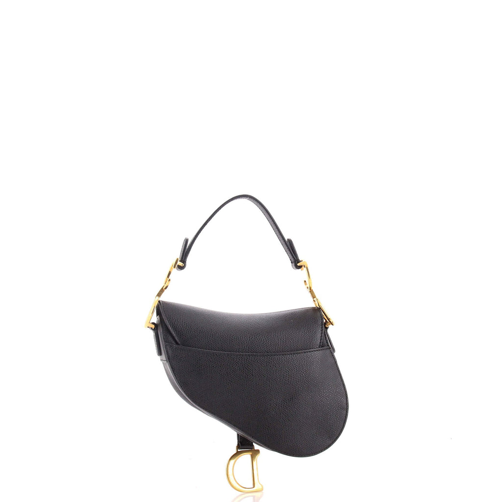 Saddle Handbag Leather Mini