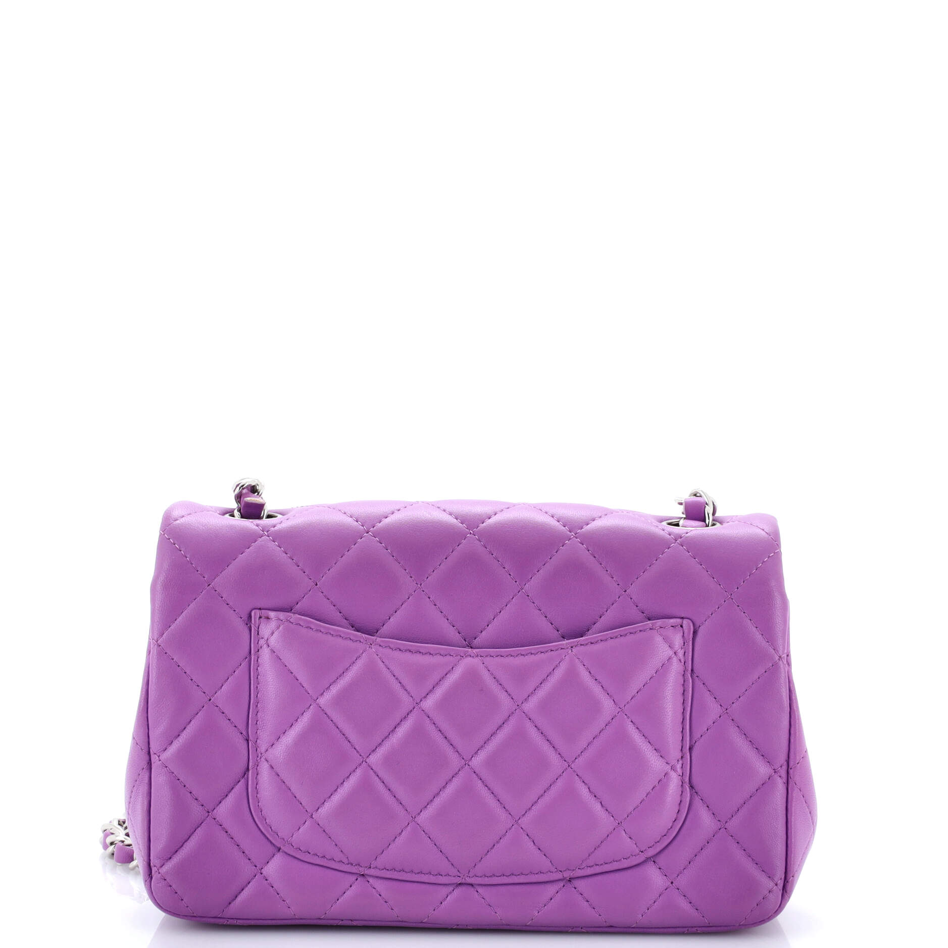 Classic Single Flap Bag Quilted Lambskin Mini