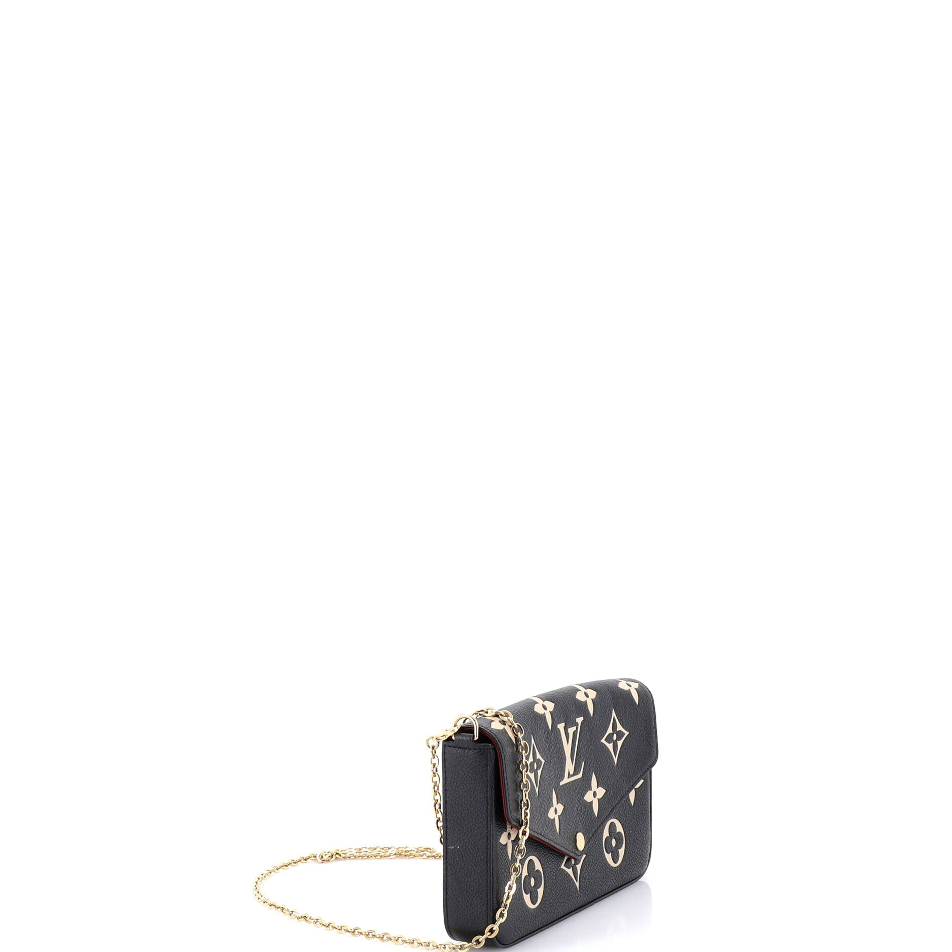 Felicie Pochette Bicolor Monogram Empreinte Giant