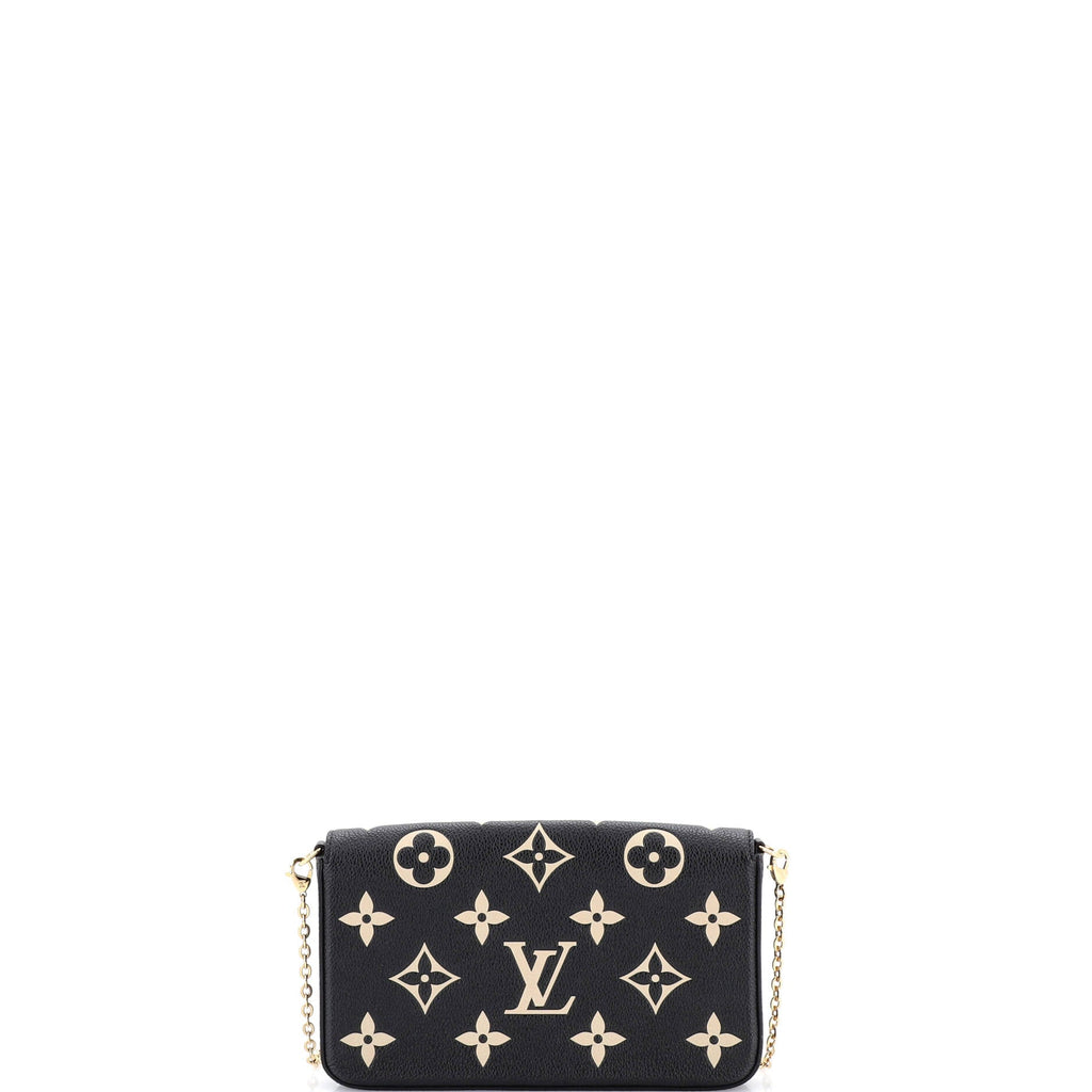 Felicie Pochette Bicolor Monogram Empreinte Giant