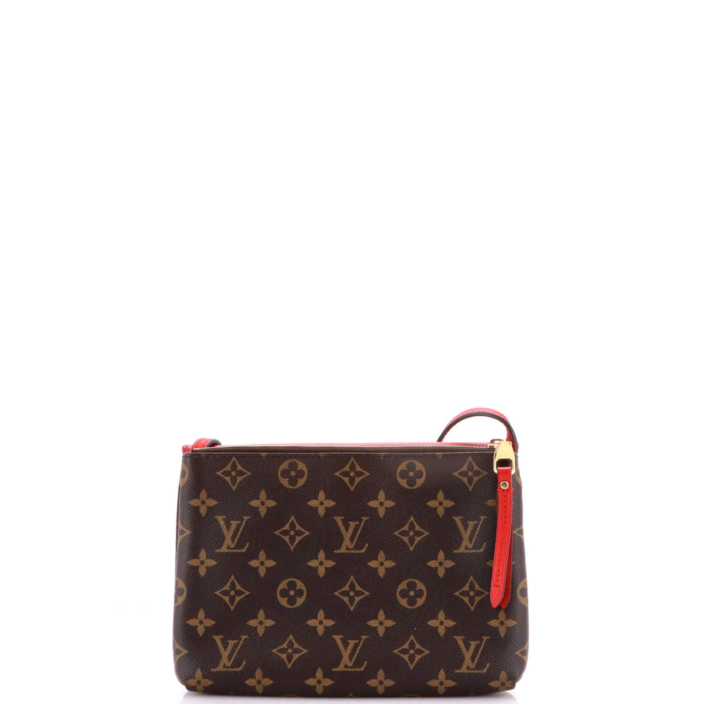 Twice Handbag Monogram Canvas and Leather
