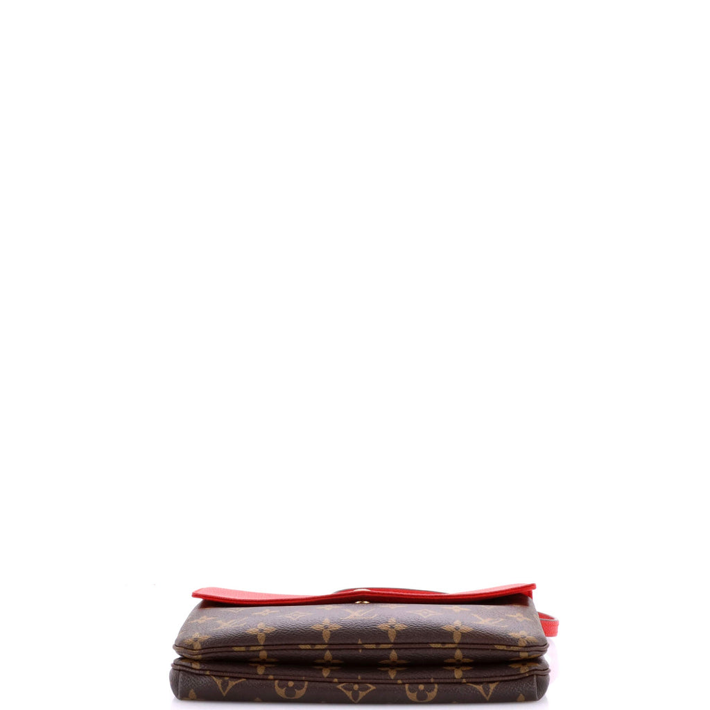 Twice Handbag Monogram Canvas and Leather