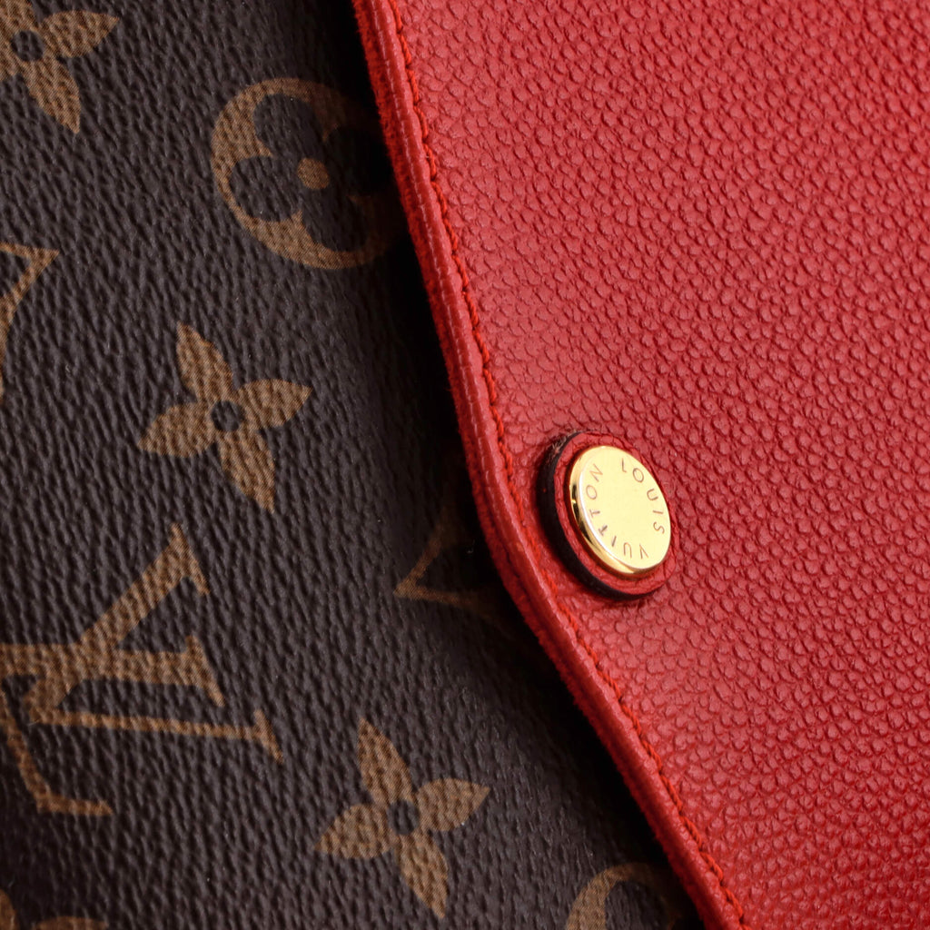 Twice Handbag Monogram Canvas and Leather