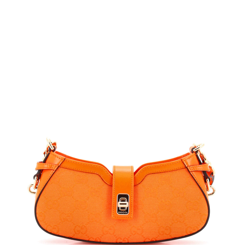 Moon Side Shoulder Bag GG Canvas Mini