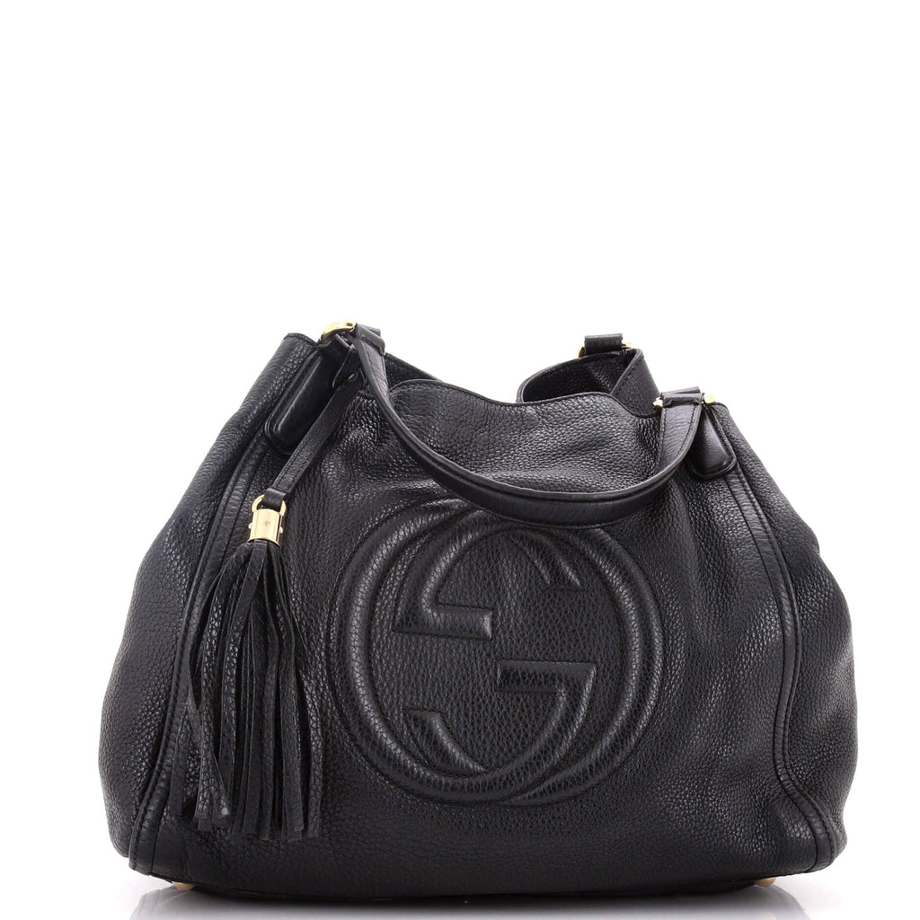 Soho Shoulder Bag Leather Medium