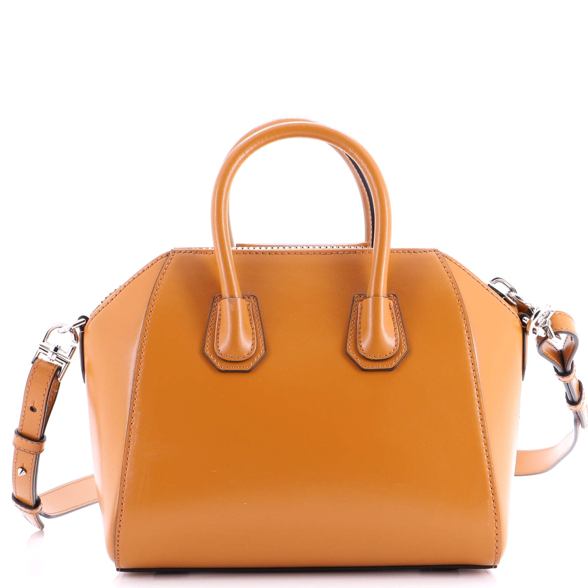 Antigona Bag Glazed Leather Mini