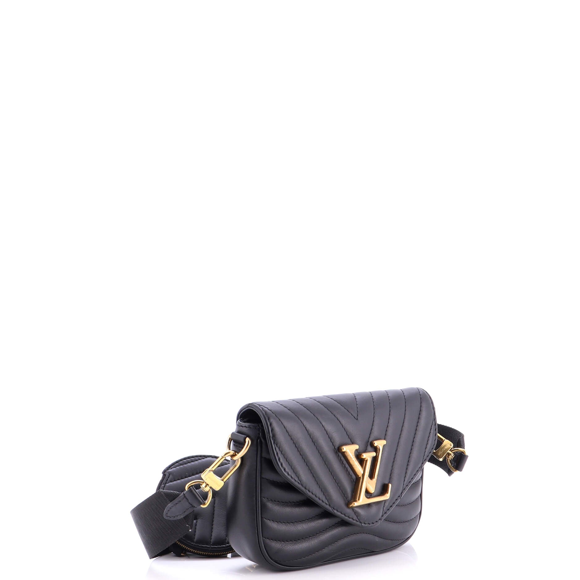 New Wave Multi Pochette Quilted Leather