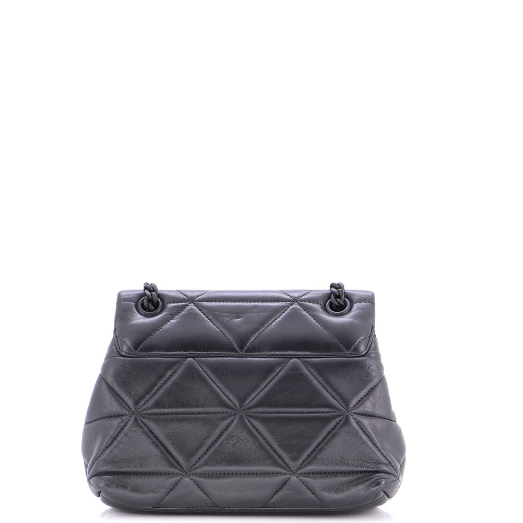 Spectrum Flap Bag Quilted Nappa Leather Small