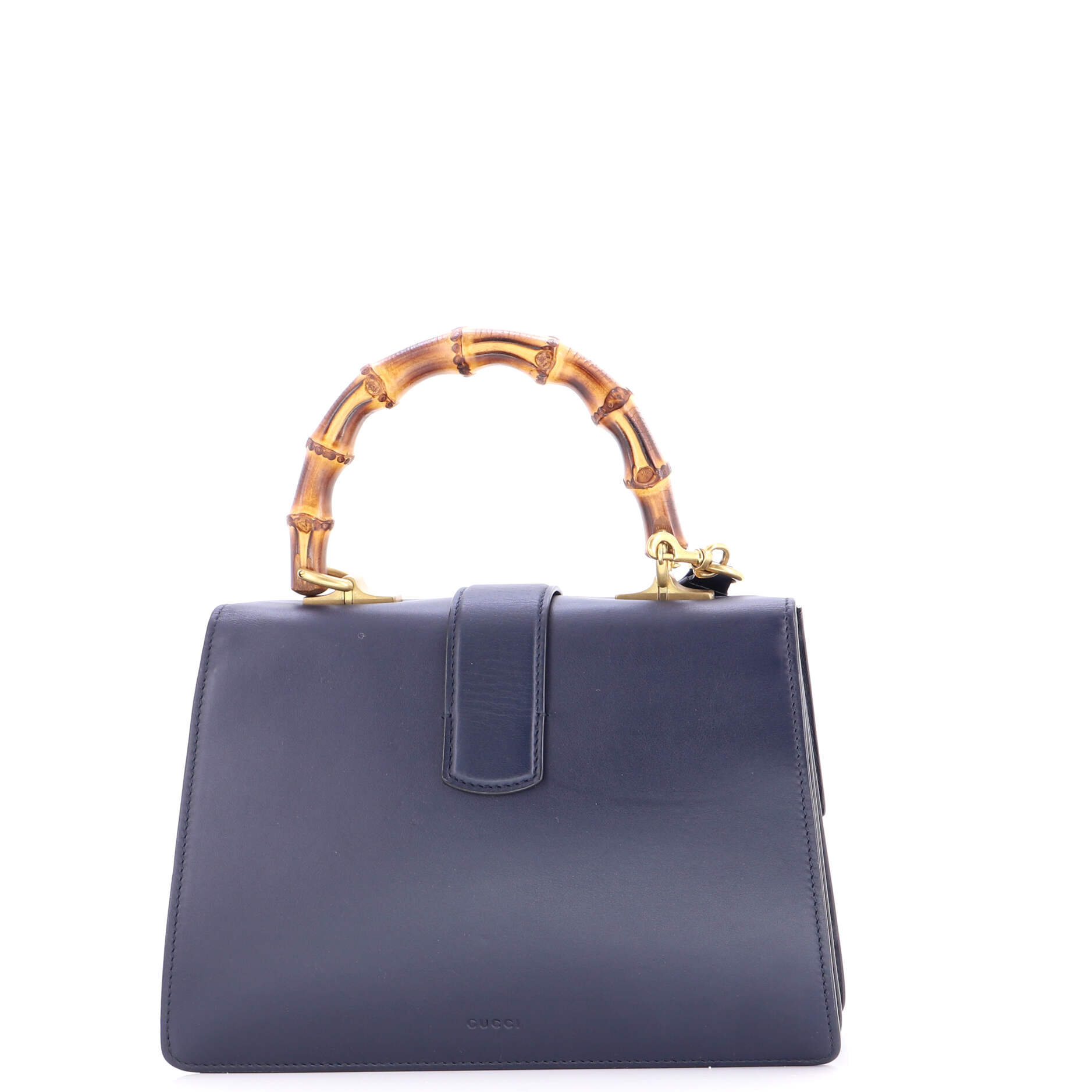 Dionysus Bamboo Top Handle Bag Colorblock Leather Medium