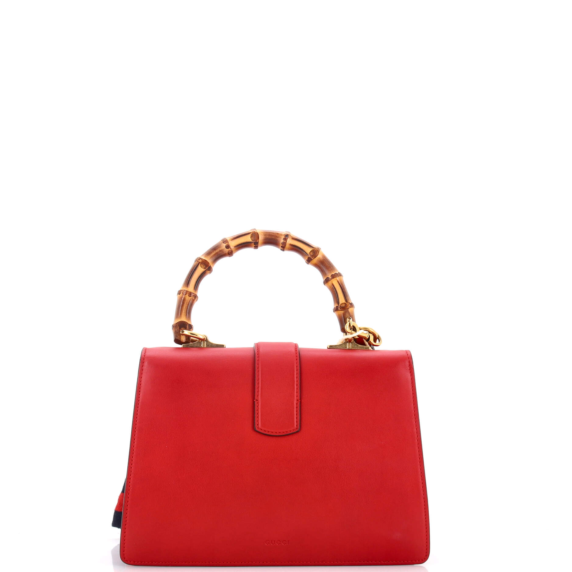 Dionysus Bamboo Top Handle Bag Leather Medium