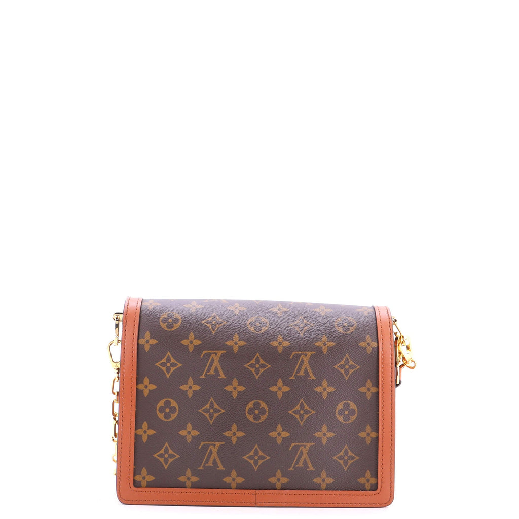 Dauphine Shoulder Bag Reverse Monogram Canvas MM