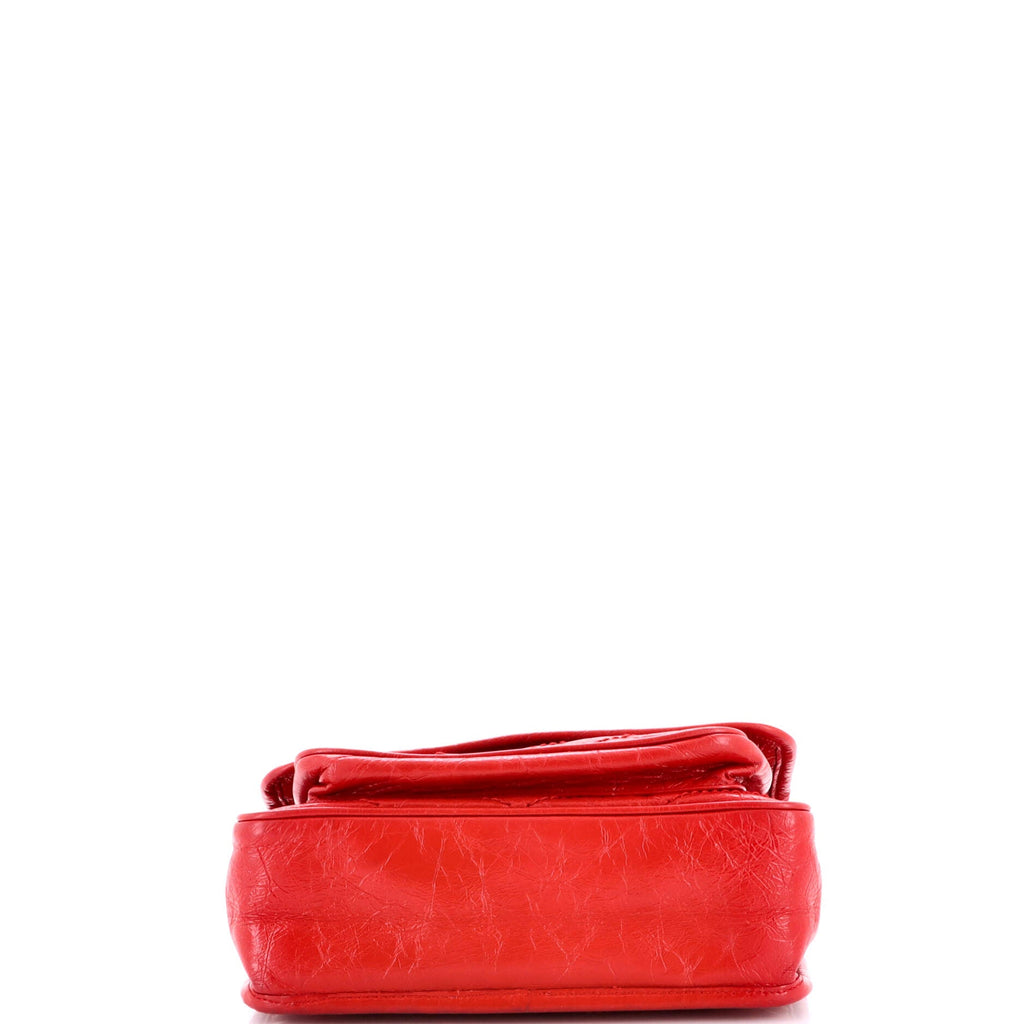 Niki Chain Flap Bag Matelasse Chevron Leather Baby
