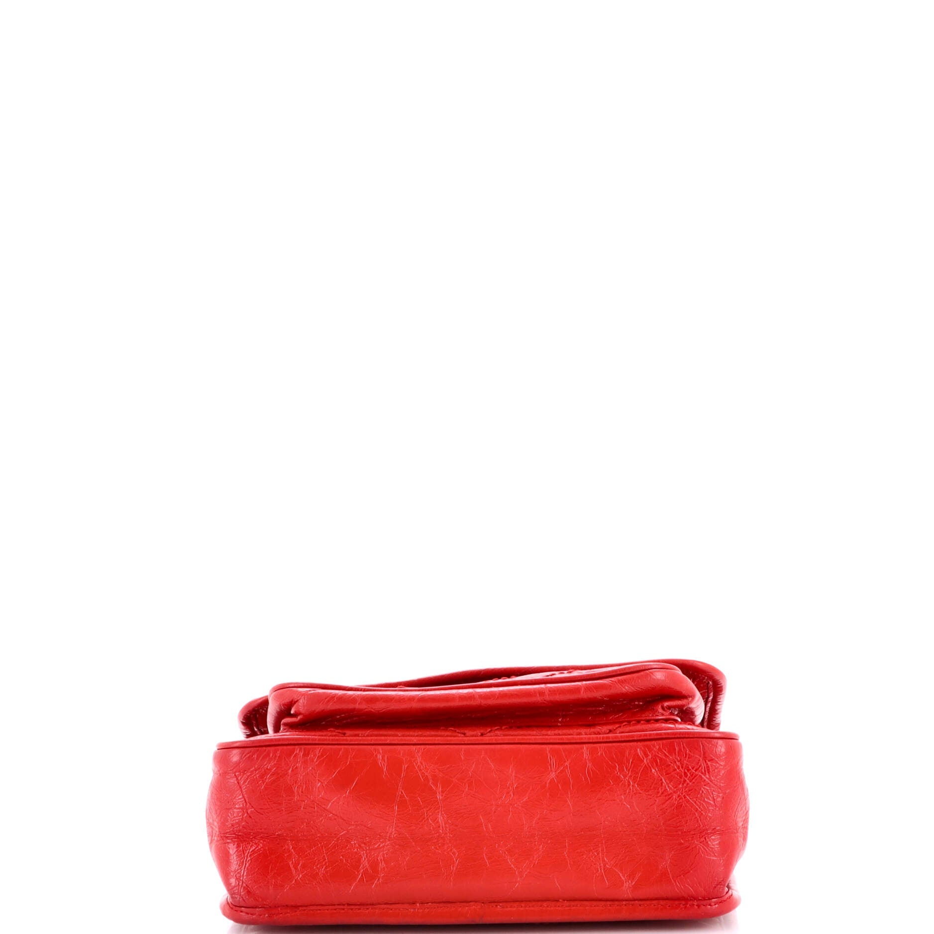Niki Chain Flap Bag Matelasse Chevron Leather Baby