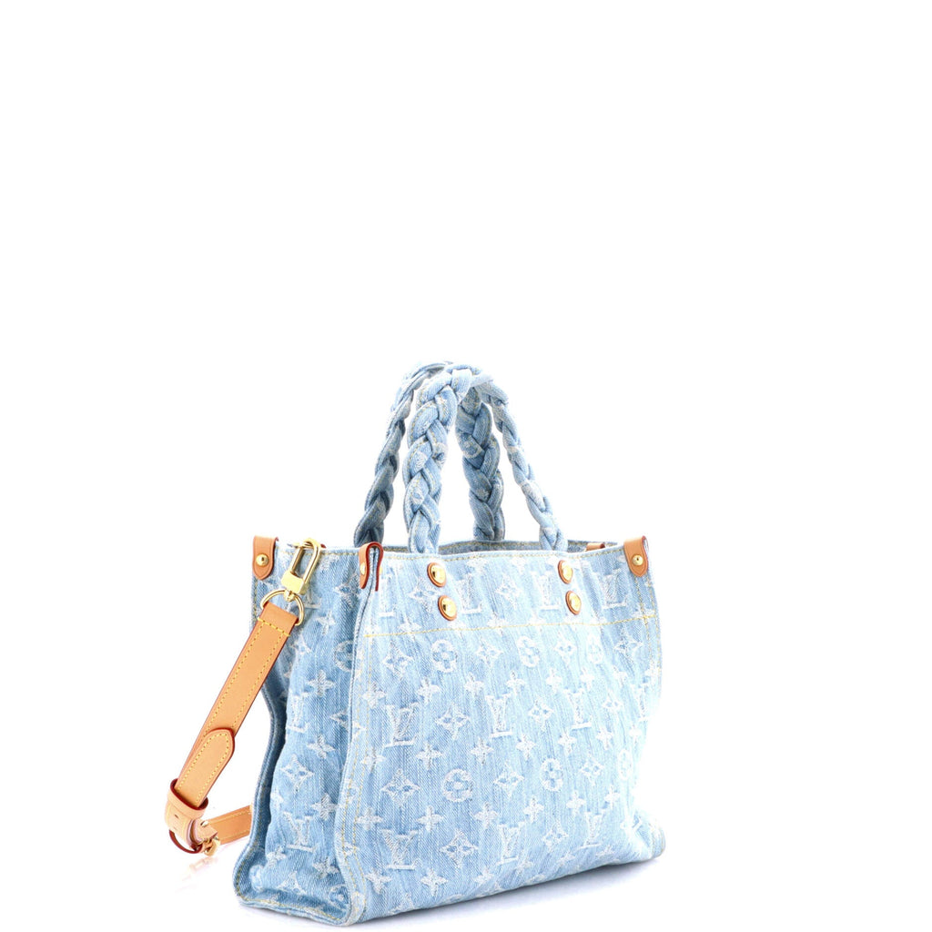 Let Go Tote Monogram Denim PM