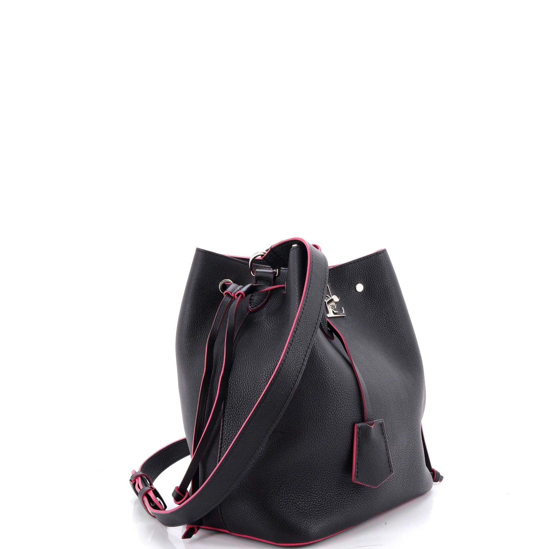 Lockme Bucket Bag Leather