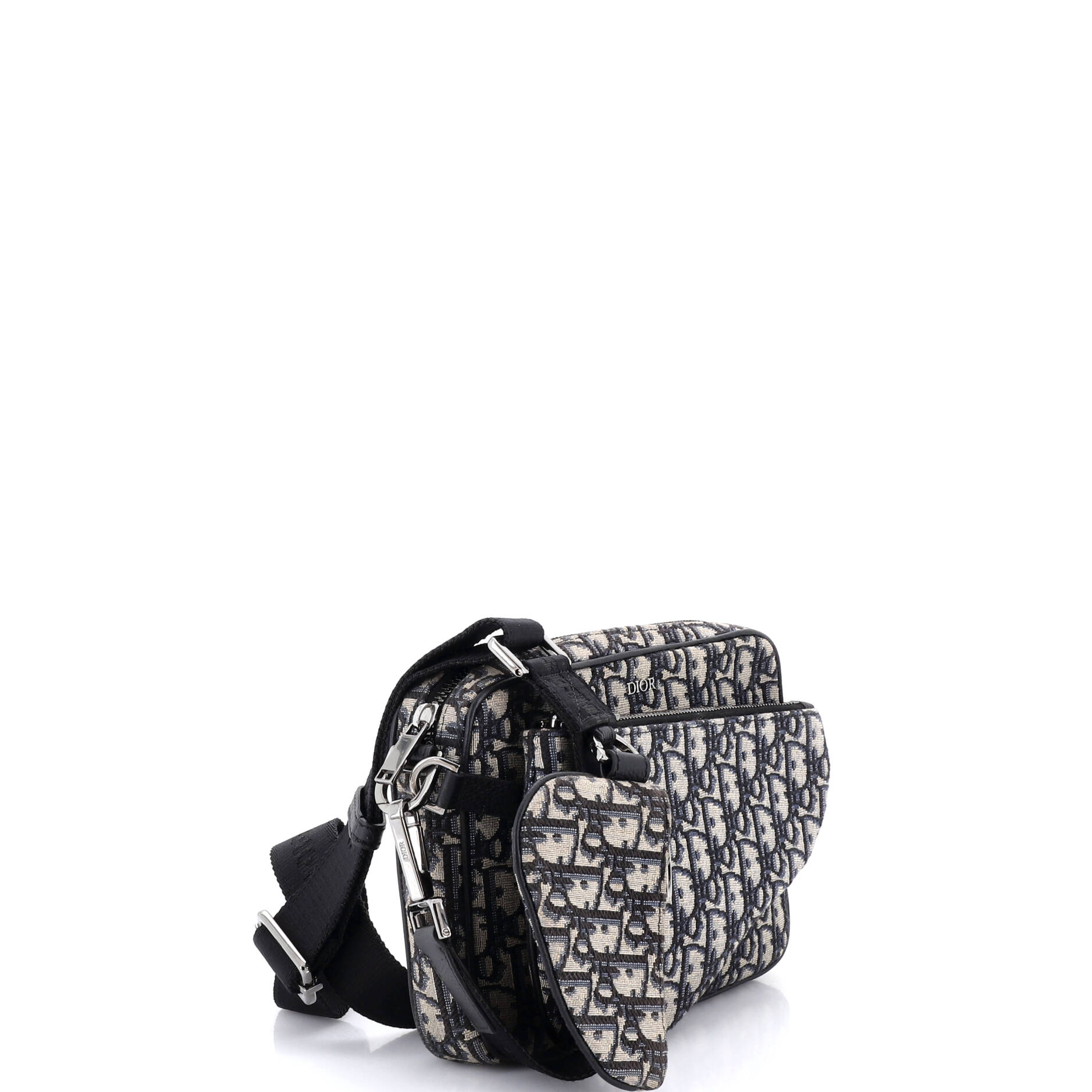 Saddle Tripple Pouch Oblique Canvas