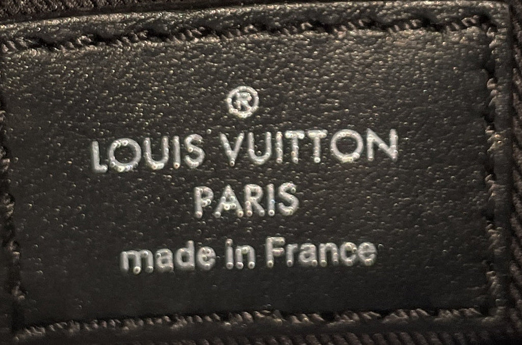 Keepall Bandouliere Bag Reverse Monogram Eclipse Canvas XS