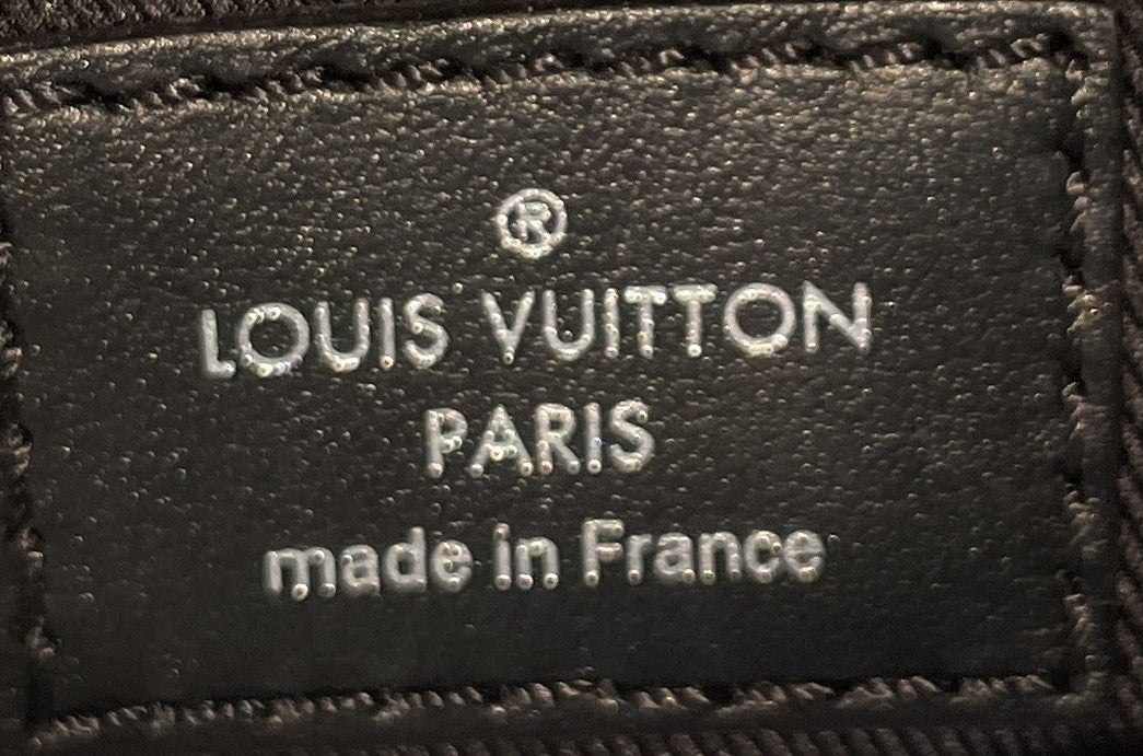 Keepall Bandouliere Bag Reverse Monogram Eclipse Canvas XS