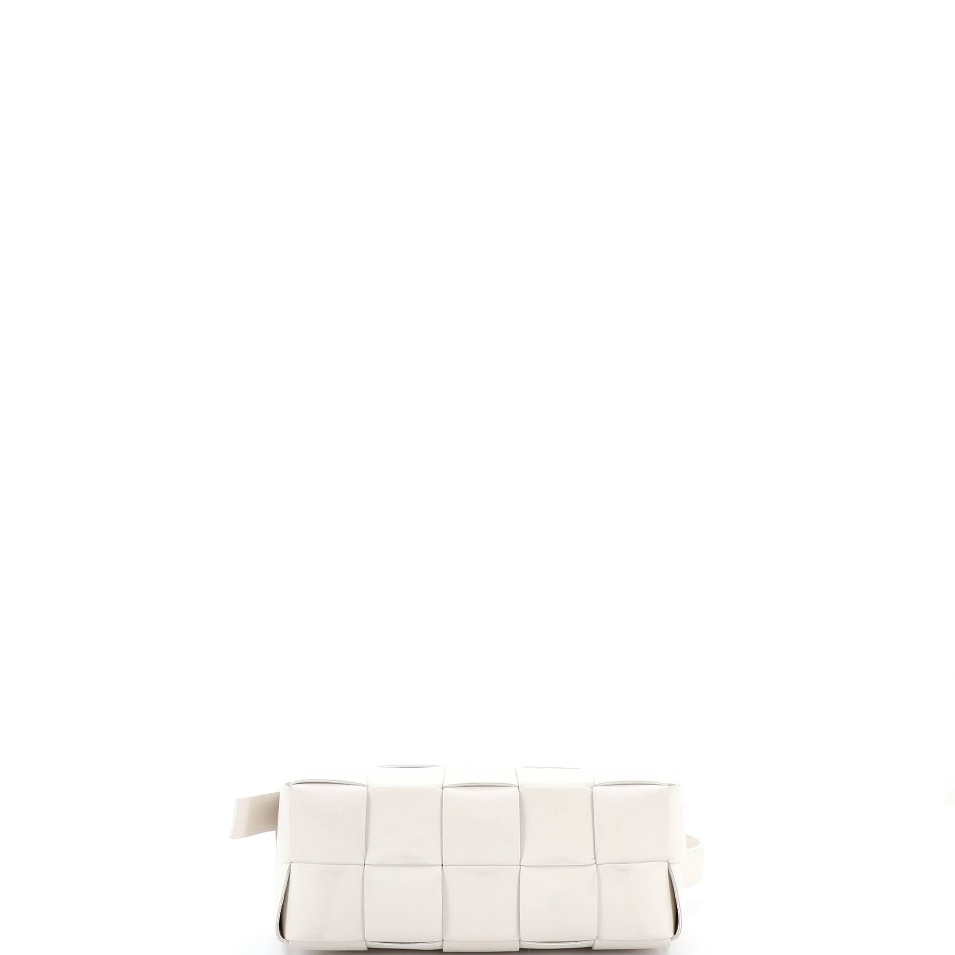 Brick Cassette Shoulder Bag Maxi Intrecciato Leather Small
