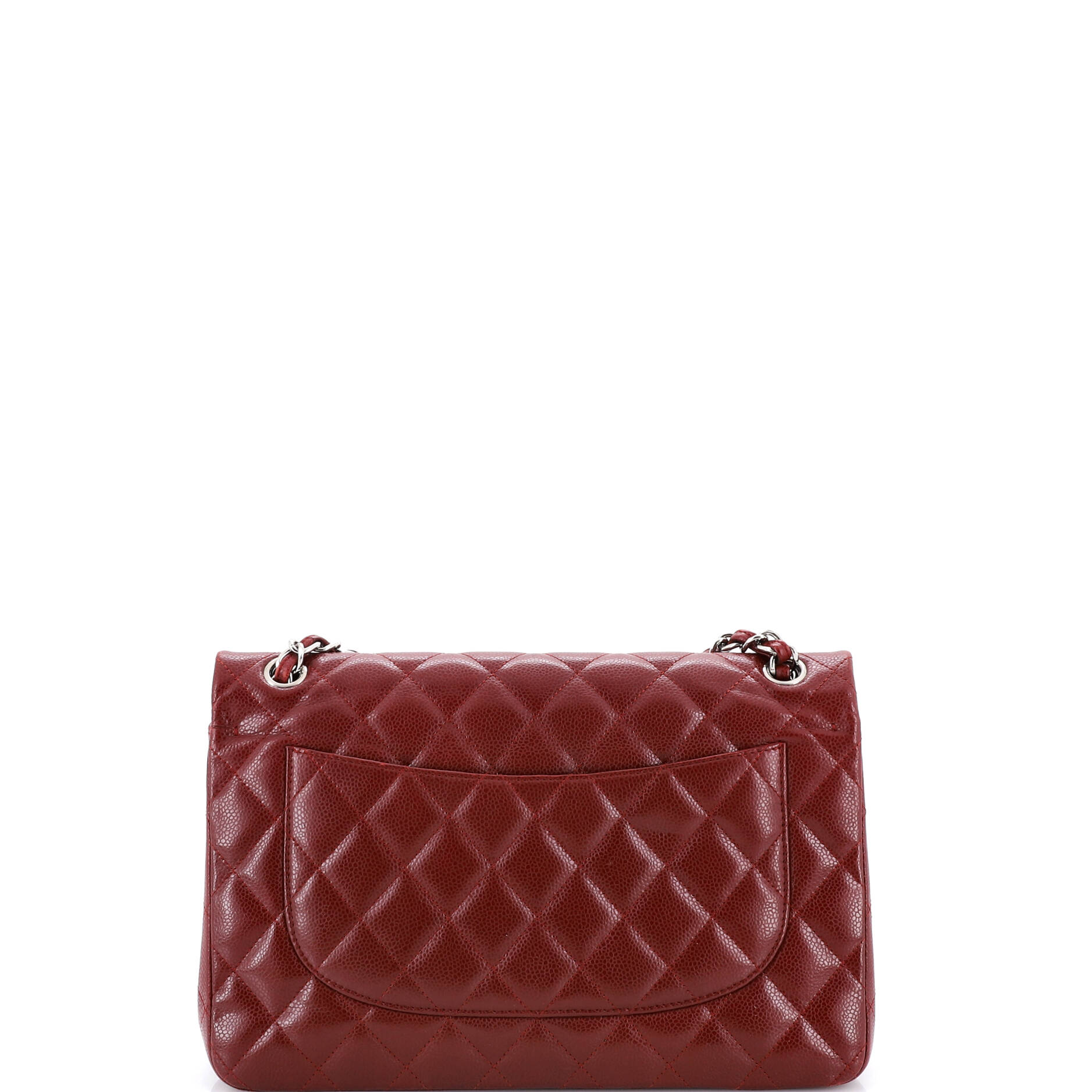 Classic Double Flap Bag Quilted Caviar Jumbo