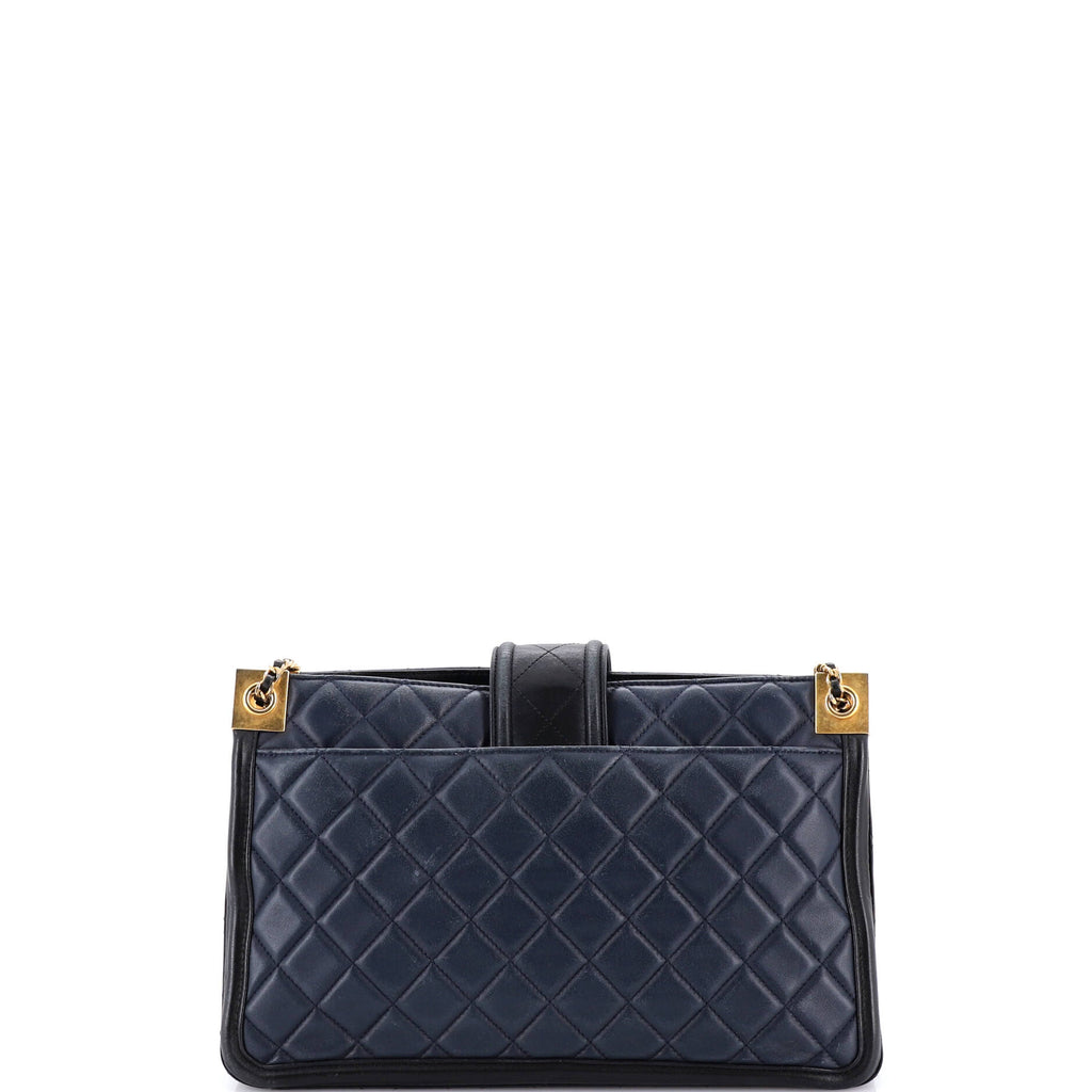 Elegant CC Tote Quilted Lambskin Large