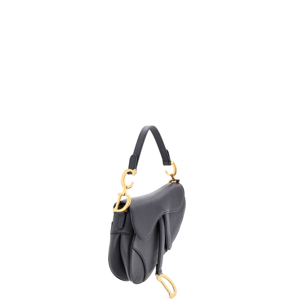Saddle Handbag Leather Mini