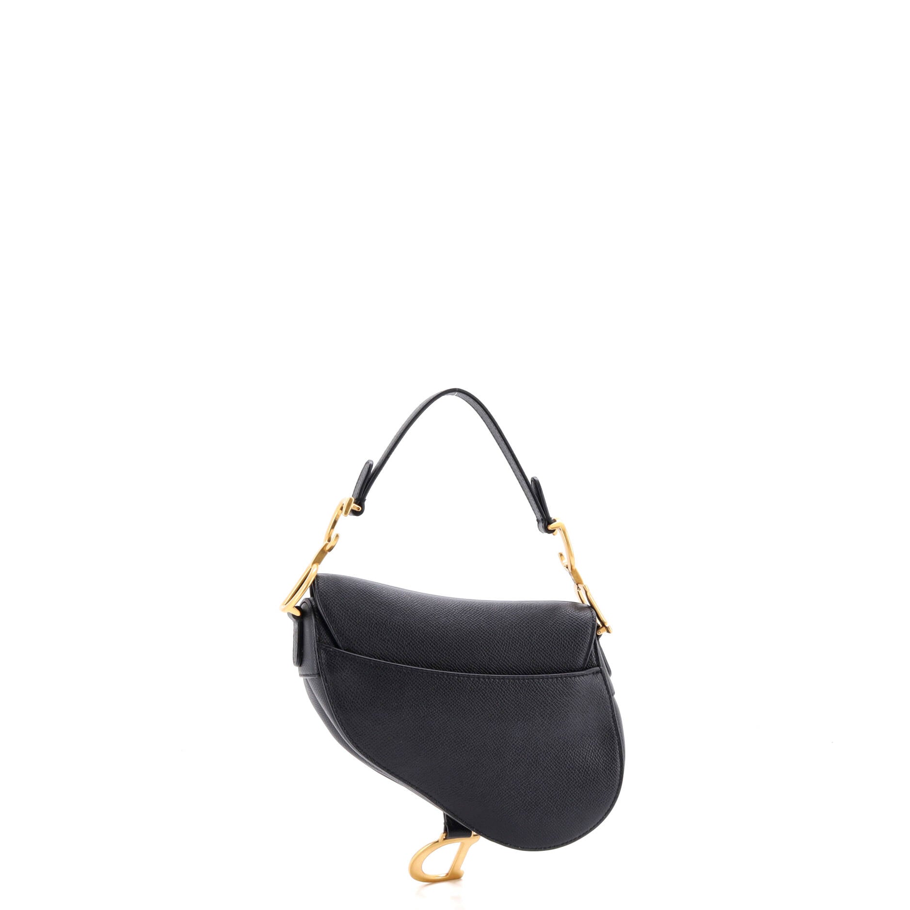 Saddle Handbag Leather Mini
