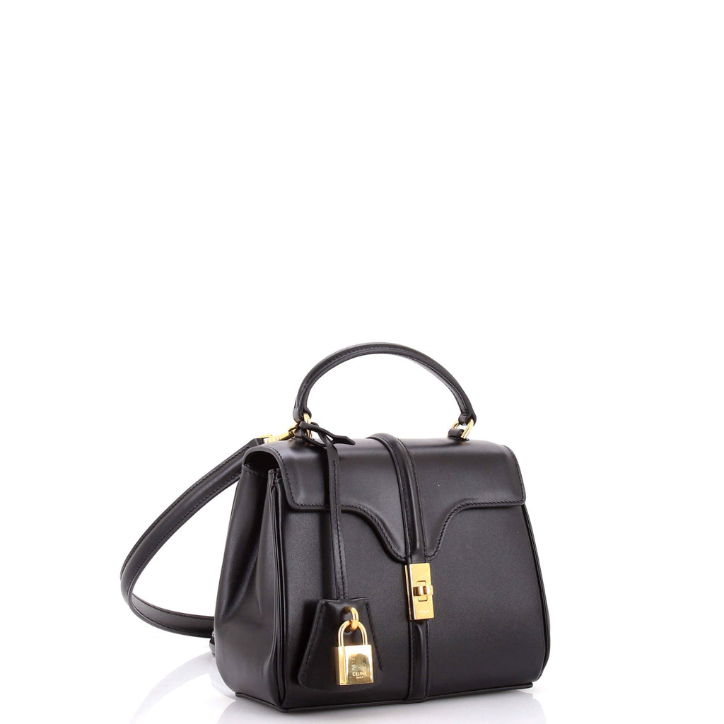 16 Top Handle Bag Smooth Calfskin Mini