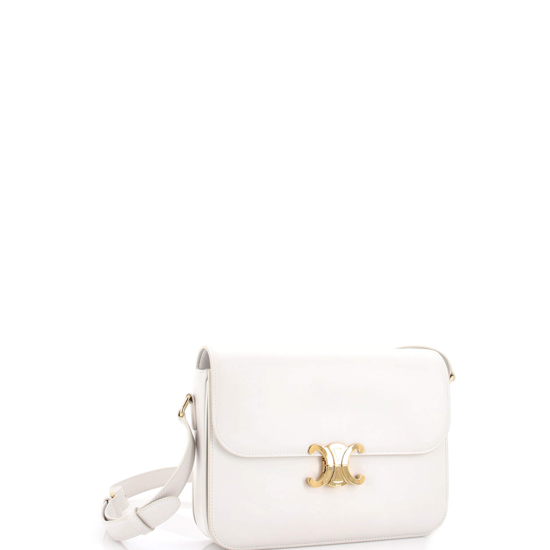 Triomphe Shoulder Bag Smooth Calfskin Large
