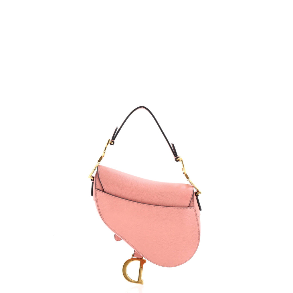 Saddle Handbag Leather Mini