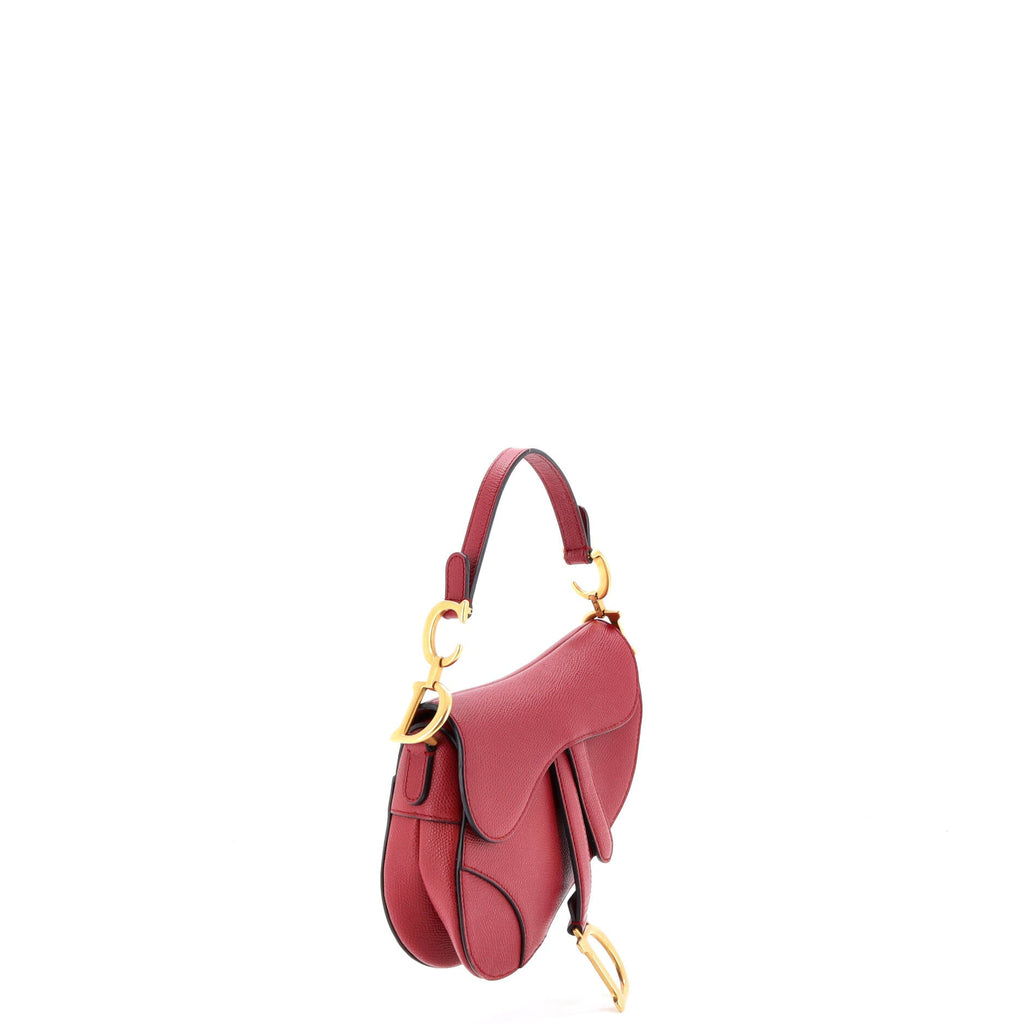 Saddle Handbag Leather Mini