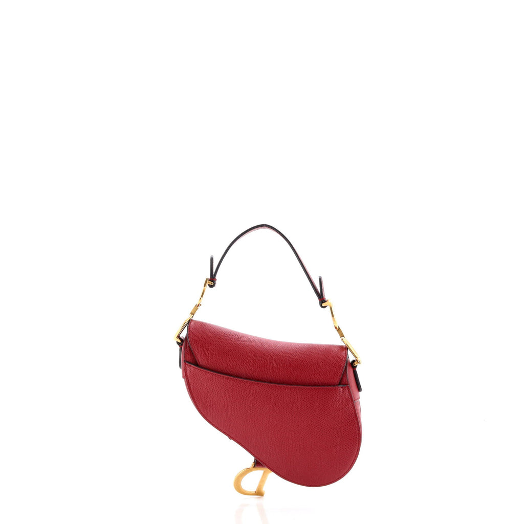 Saddle Handbag Leather Mini