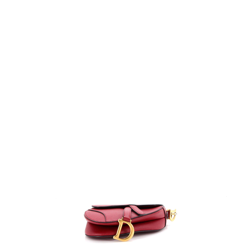 Saddle Handbag Leather Mini