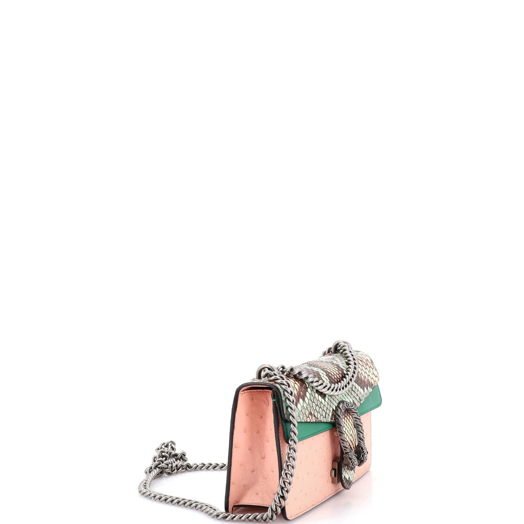 Dionysus Bag Python and Ostrich Small