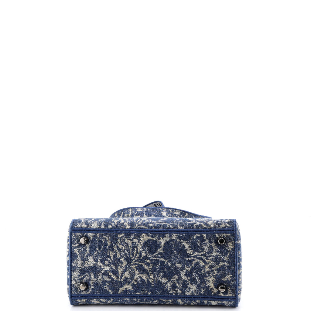 Lady D-Lite Bag Embroidered Canvas Medium