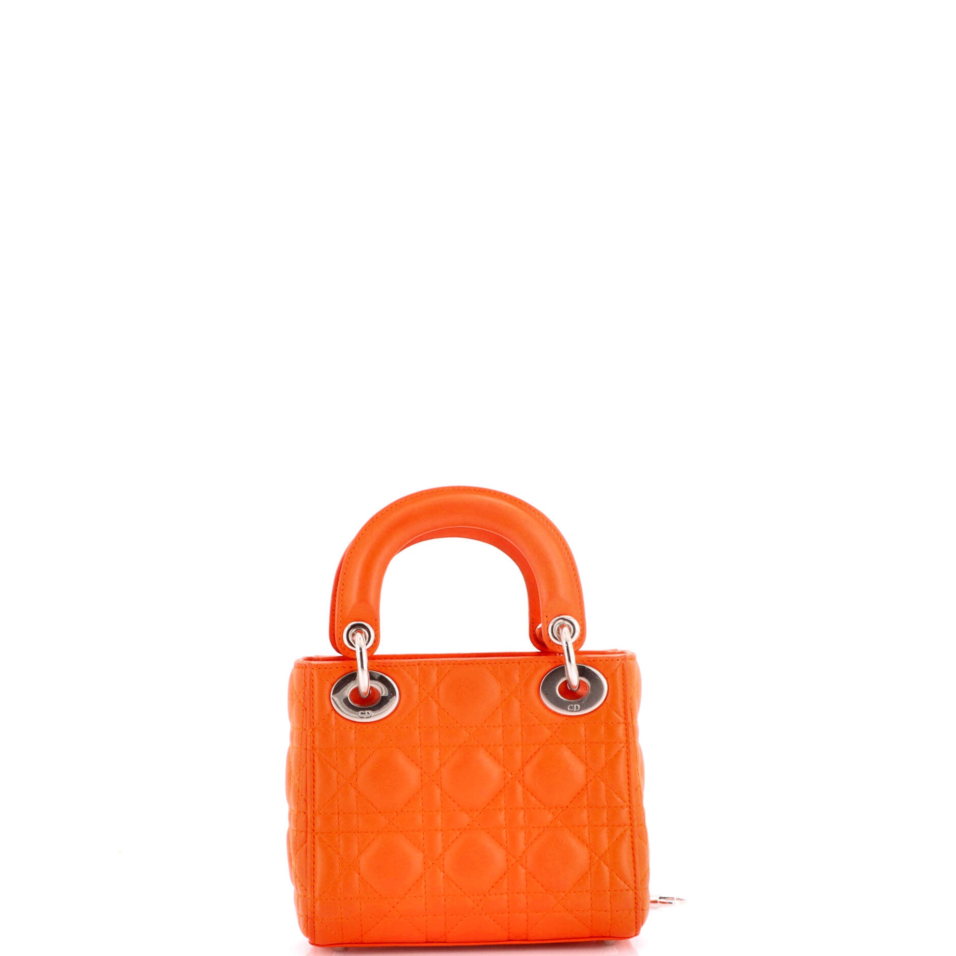 Lady Dior Chain Bag Cannage Quilt Lambskin Mini