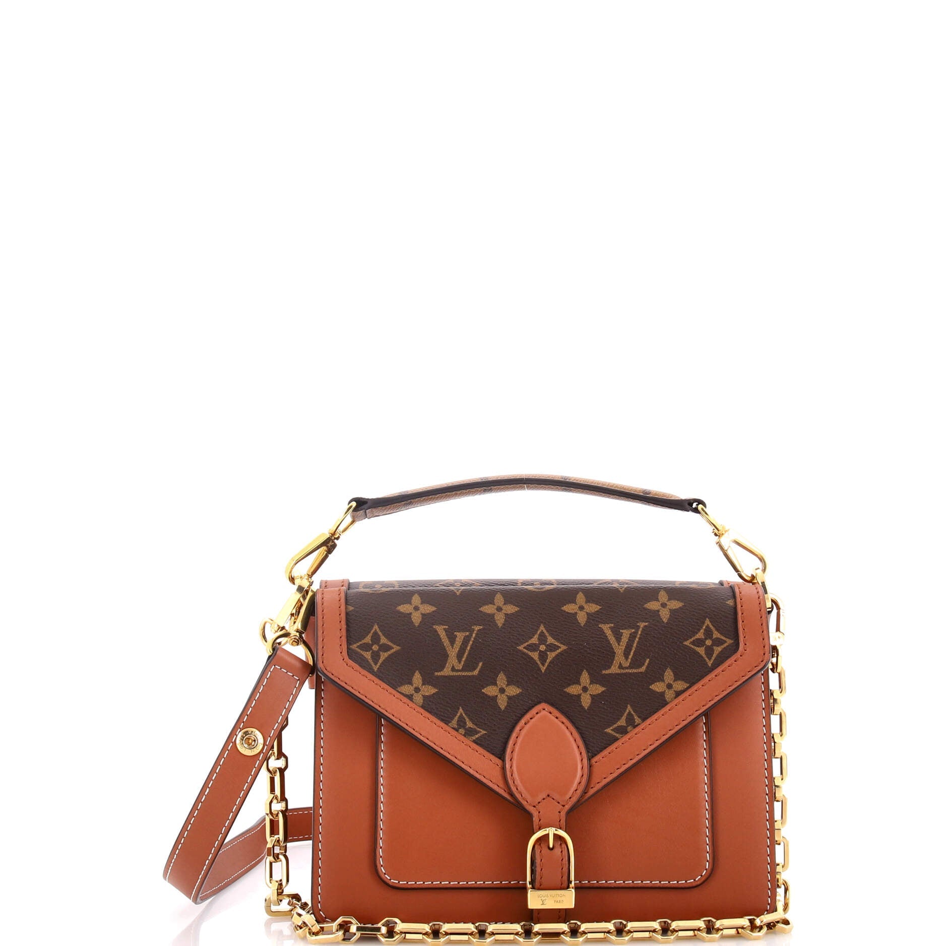Saddle Handbag Leather Micro