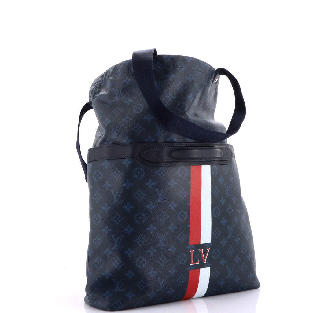 Ultralight Tote Monogram Cobalt Canvas