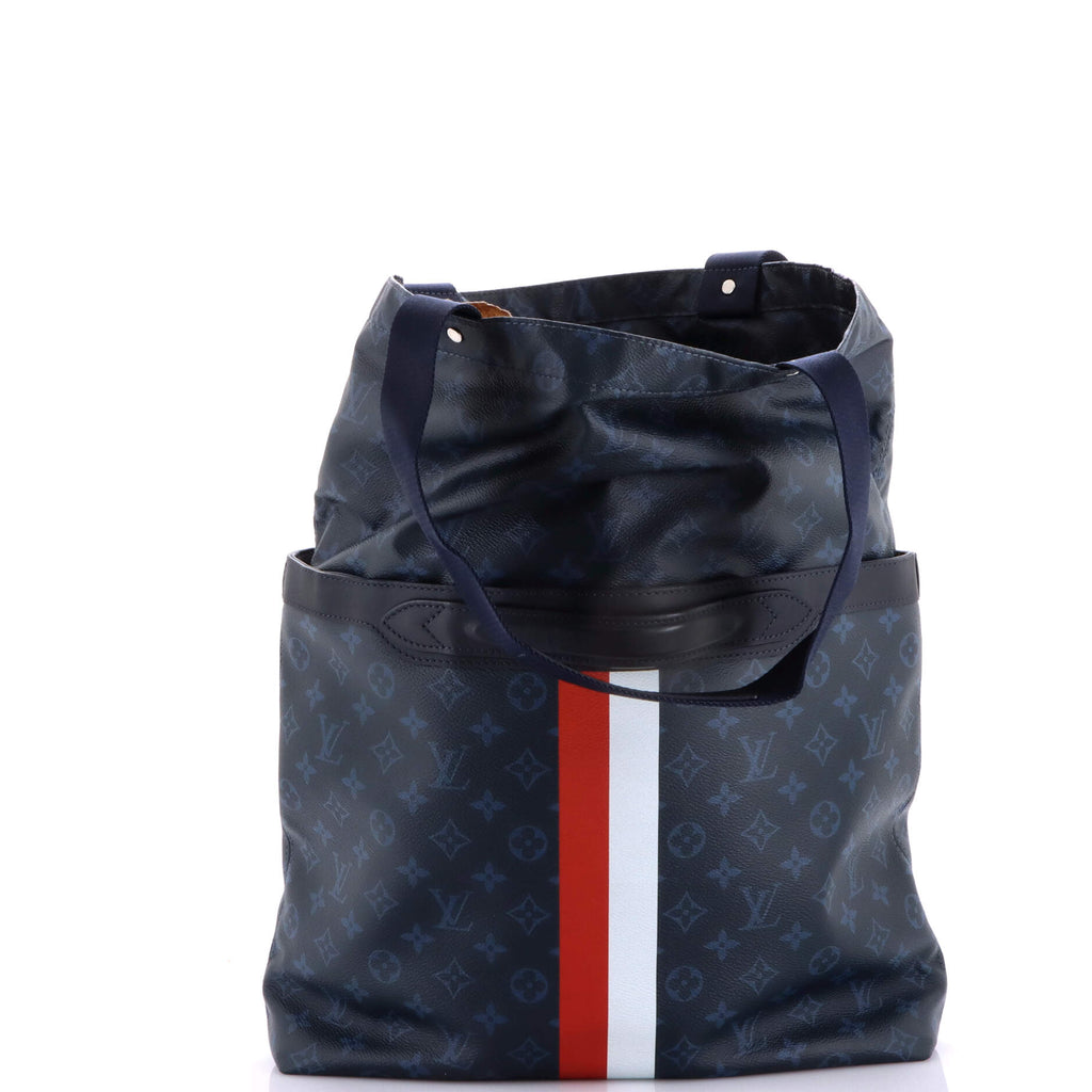 Ultralight Tote Monogram Cobalt Canvas