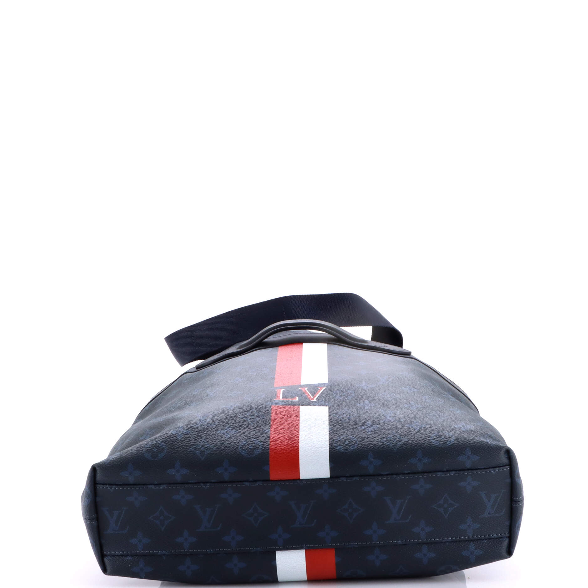 Ultralight Tote Monogram Cobalt Canvas