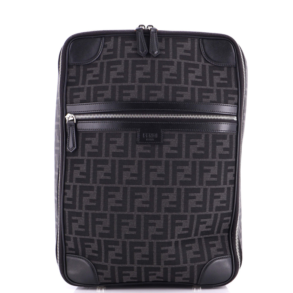 FF Travel Backpack Zucca Canvas and Leather Medium