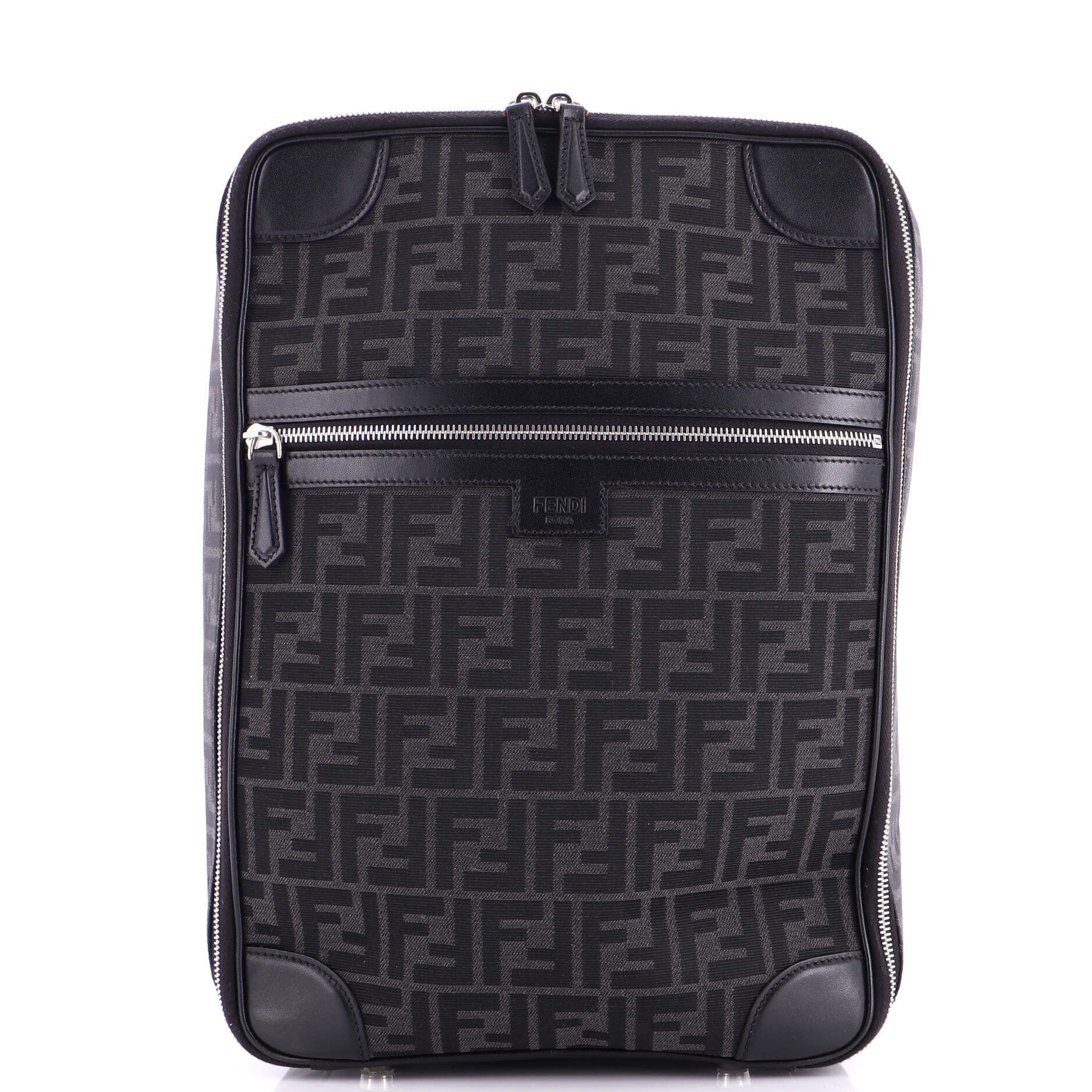 FF Travel Backpack Zucca Canvas and Leather Medium