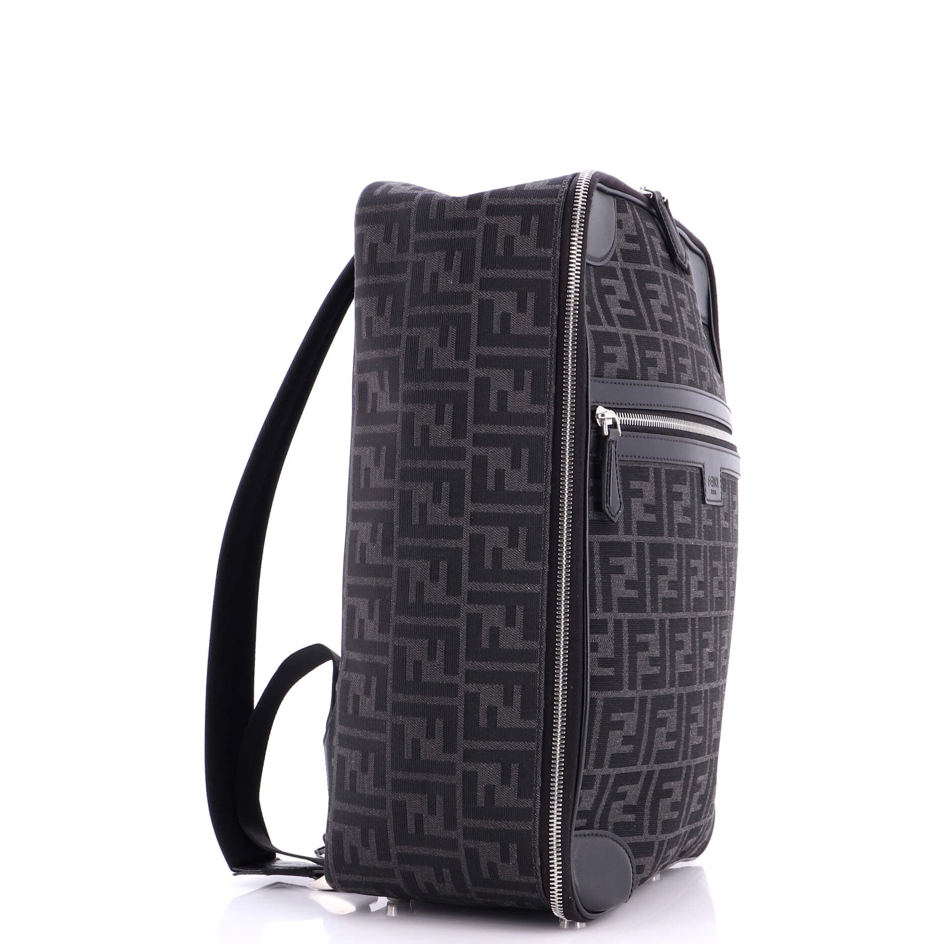 FF Travel Backpack Zucca Canvas and Leather Medium
