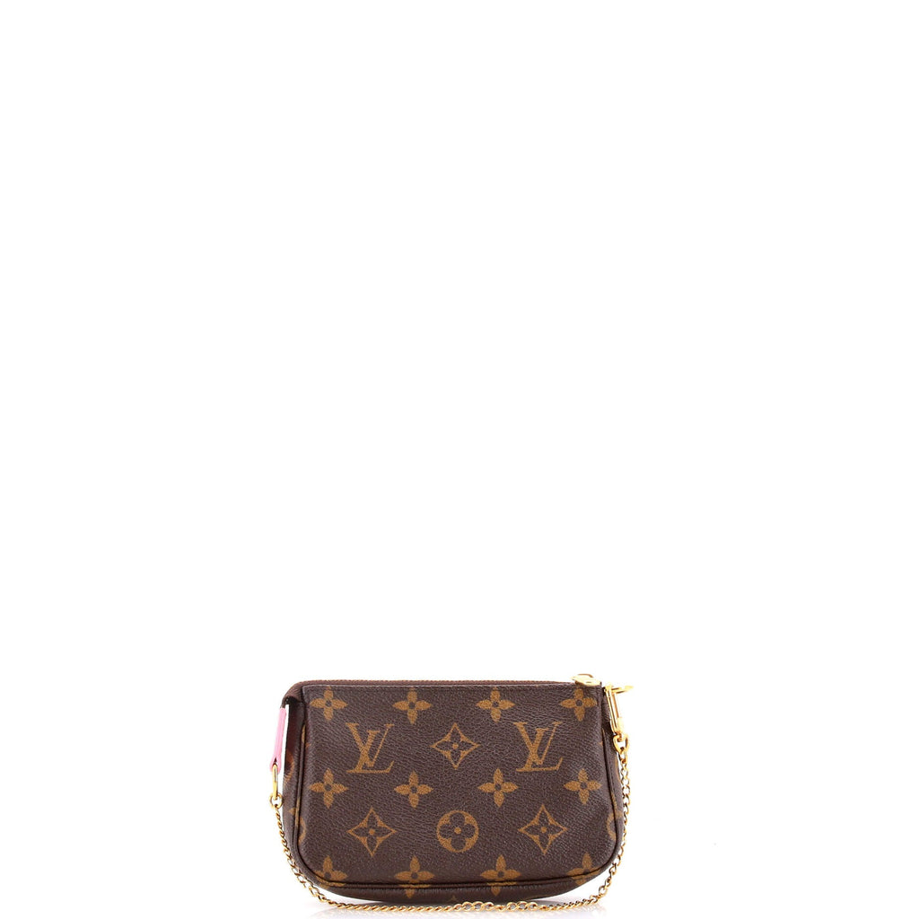 Pochette Accessoires Limited Edition Vivienne Xmas Monogram Canvas Mini