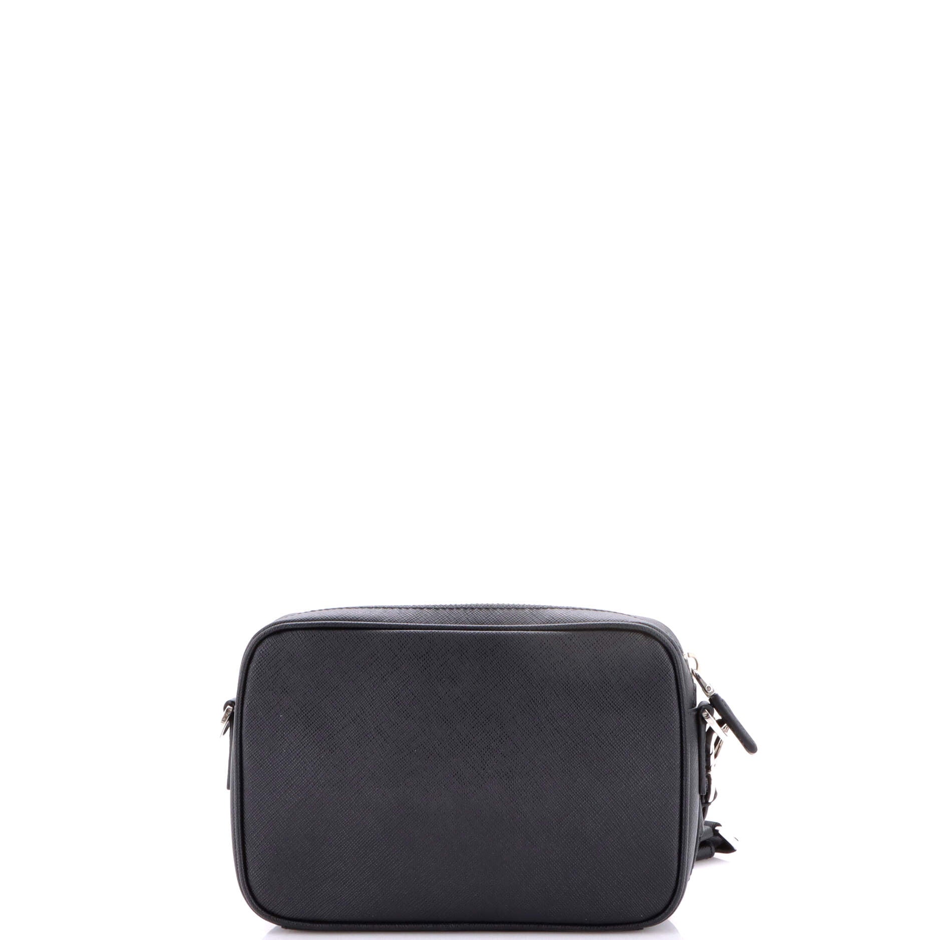 Front Pocket Camera Bag Saffiano Leather Small