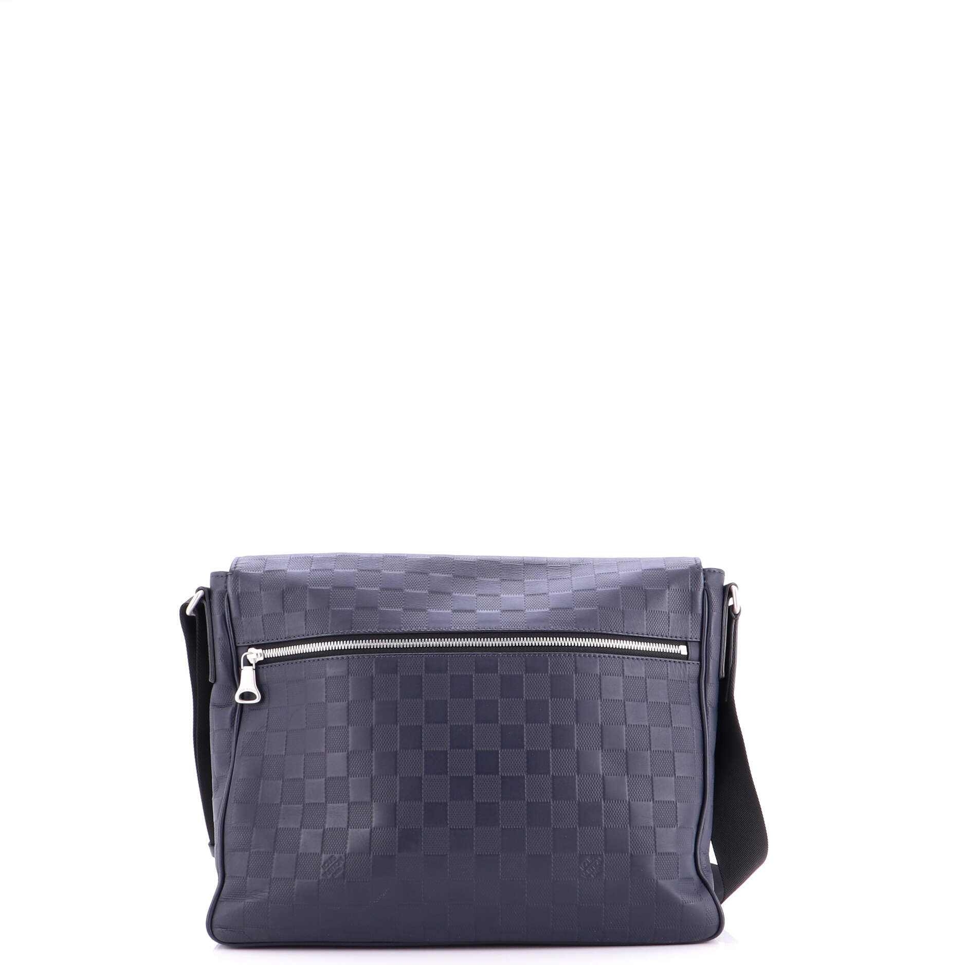District NM Messenger Bag Damier Infini Leather MM