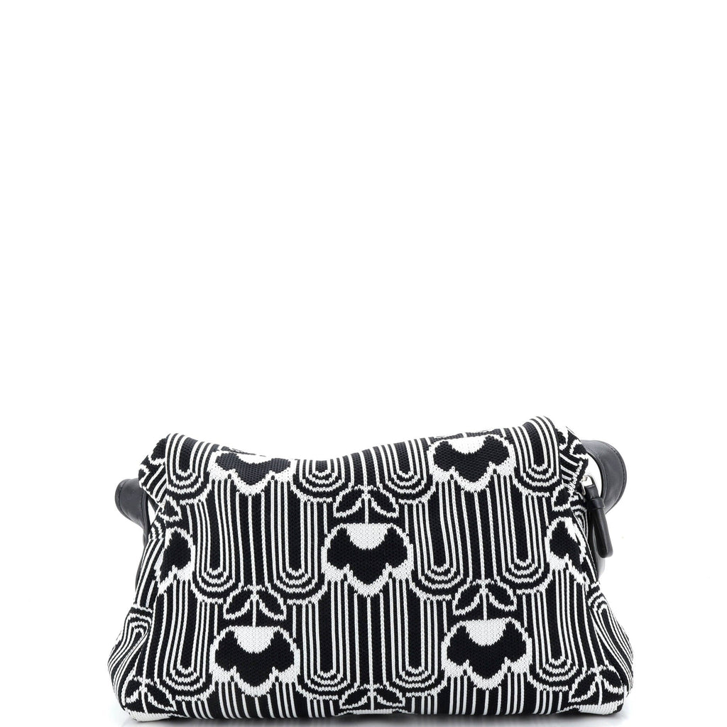 Signaux Shoulder Bag Jacquard Knit Medium