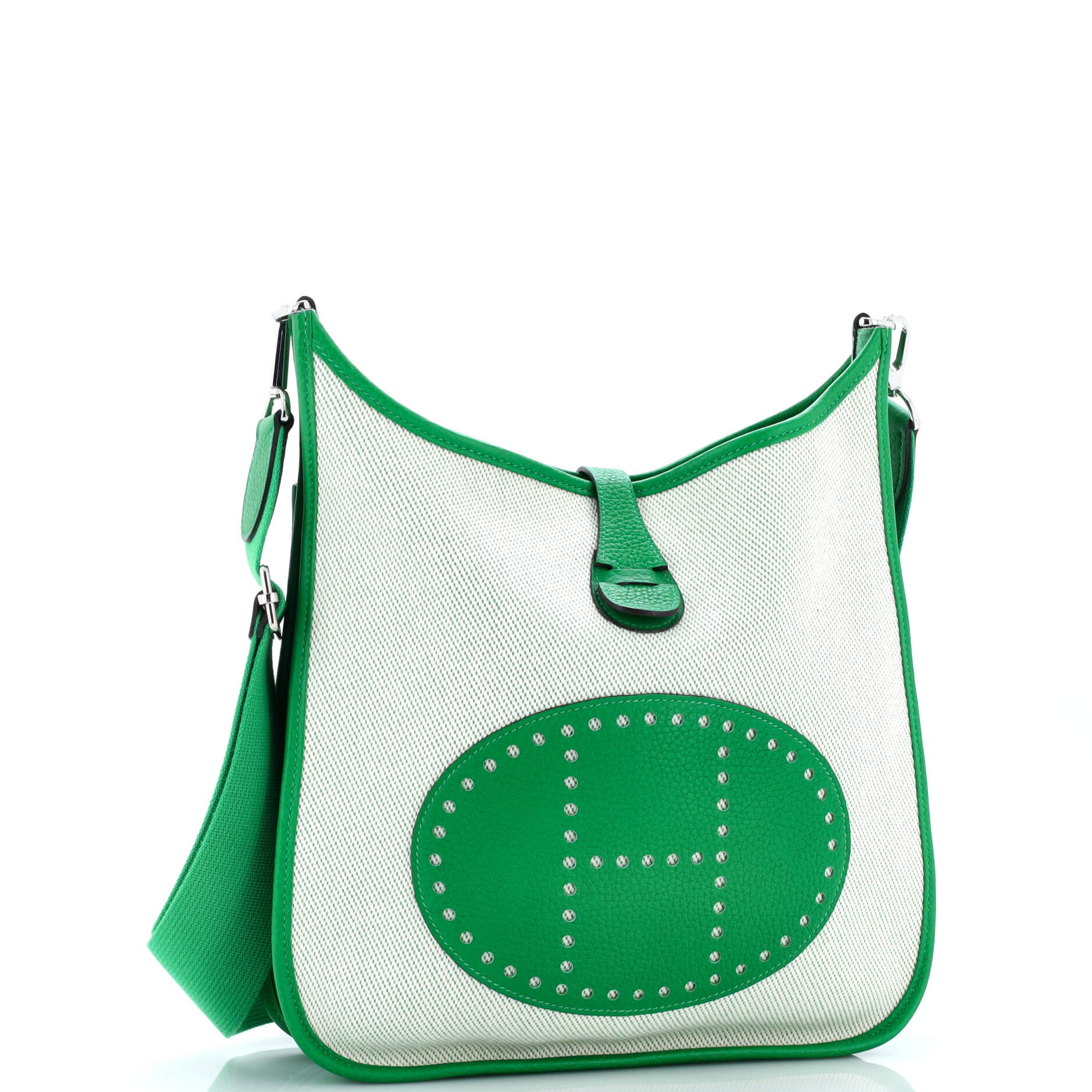 Evelyne Bag Gen III Toile and Leather PM