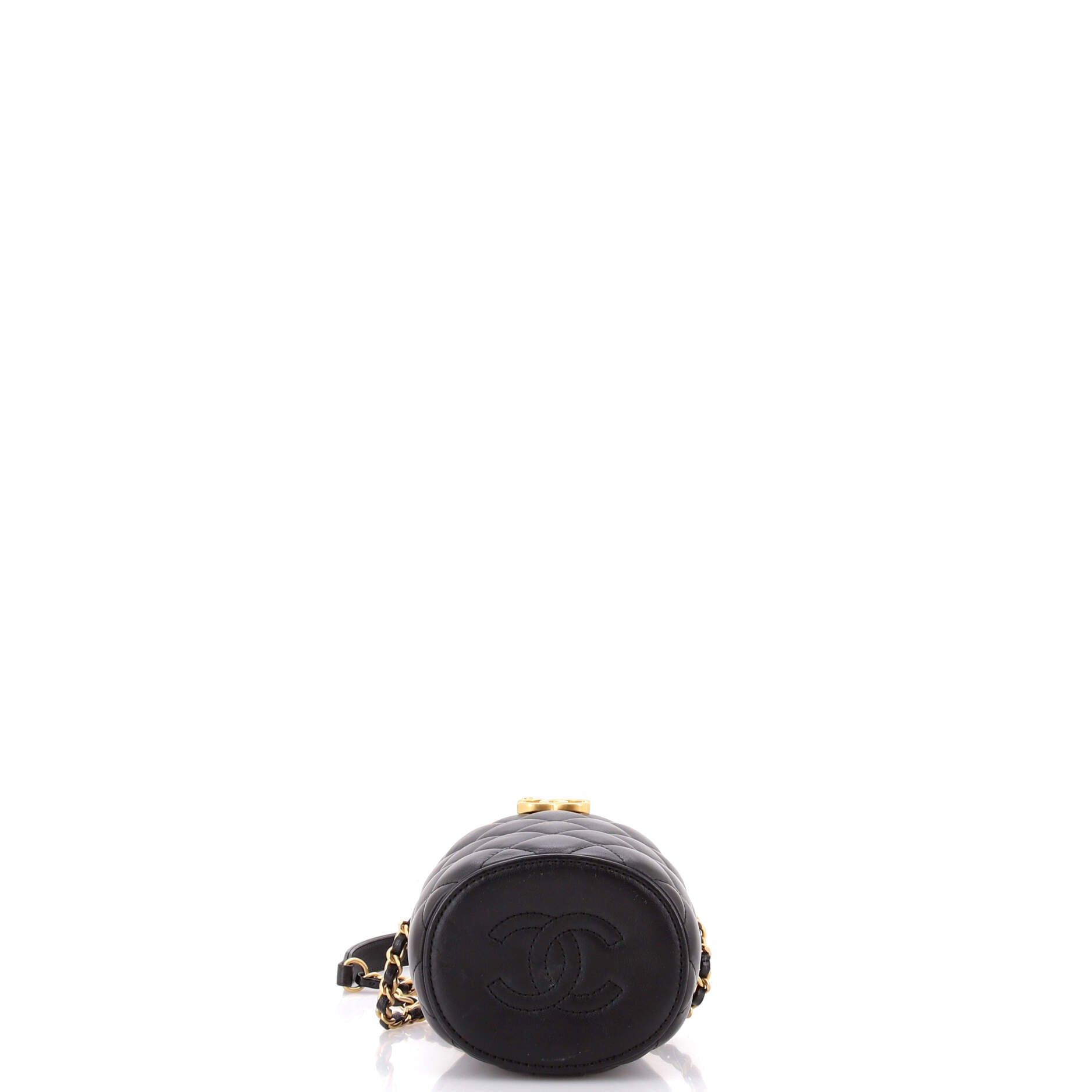 Crown Box Vanity Bag Quilted Lambskin Mini